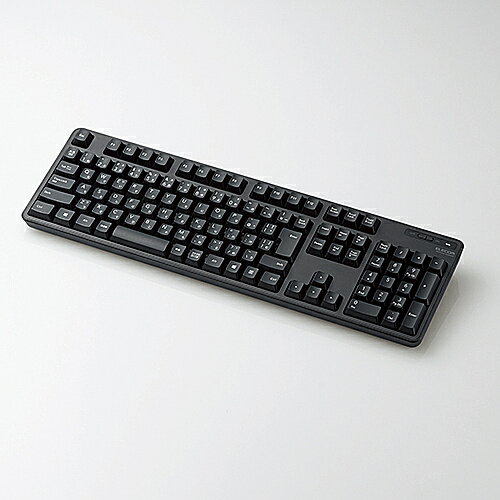 【在庫目安:あり】ELECOM TK-FDM106TBK 無線キーボード/ メンブレン式/ フルサイズ/ ブラック
