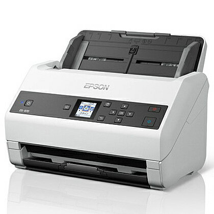 【送料無料】EPSON DS-870 A4シートフィードスキャナー/ 600dpi/ A4片面65枚／分/ 1.44型LCDパネル搭載/ 両面同時読取【在庫目安:お取り寄せ】