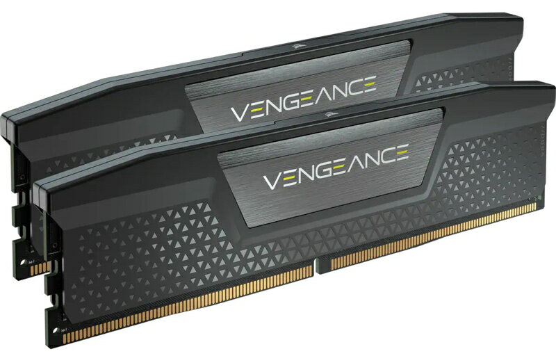 DDR5 5600MT/s 96GB(48GBx2) UDIMM 40-40-40-77 XMP 3.0 VENGEANCE DDR5 Black 1.25V