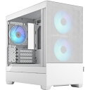 yzFractal Design FD-C-POR1M-01 ~h^[^PCP[X Pop Mini Air RGB White TG Clear Tinty݌ɖڈ:񂹁z