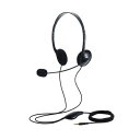 ELECOM HS-HP14STBK 有線ヘッドセット/ 両耳オーバーヘッド/ 小型/ 4極/ 1.8m/ ブラック【在庫目安:お取り寄せ】| パソコン周辺機器...