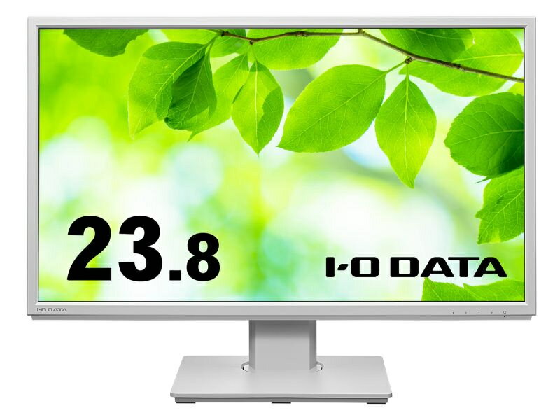 【在庫目安:あり】【送料無料】IODATA LCD-DF241EDW-F 液晶ディスプレイ 23.8型/ 1920×1080/ HDMI、DisplayPort、アナログRGB/ ホワイト/ スピーカー：あり/ 「5年保証」「無輝点保証」/ 昇降/ 回転| 家電 ディスプレイ ディスプレー モニター モニタ