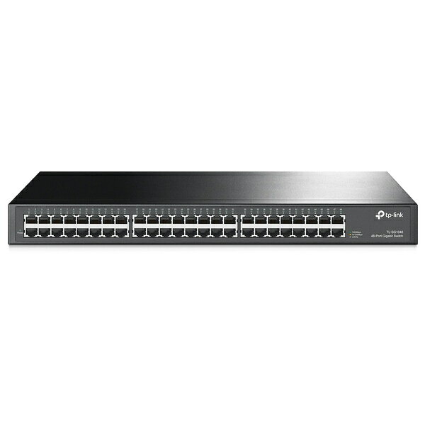 【送料無料】TP-LINK TL-SG1048(UN) ギガビットポート×48 アンマネージスイッチ（ラックマウント対応）【在庫目安:お取り寄せ】