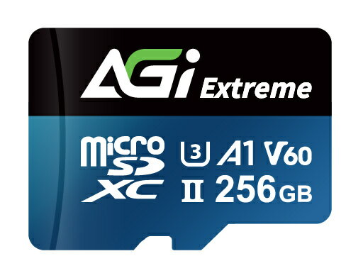 【送料無料】AGI AGI256GV6TF238 Extreme TF238 Micro SDXC 256GB UHS-II U3 V60 A1 R/ W up to 300/ 200MB/ s SDメモリーカード変換アダプタ付【在庫目安:お取り寄せ】