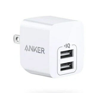 アンカー・ジャパン A2620123 Anker PowerPort mini (12W 2ポート USBフルスピード充電器)【在庫目安:..