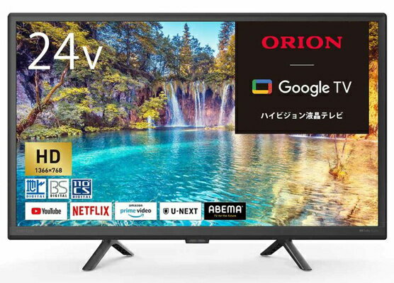 【送料無料】ドウシシャ OLS24WD10 ORION 24V型 ハイビジョン スマートテレビ【在庫目安:お取り寄せ】