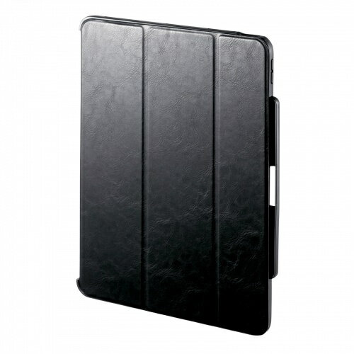 【送料無料】サンワサプライ PDA-IPAD2114BK iPad Air 13インチ（M2/ 2024）用タッチペン収納ポケット付きケース【在庫目安:お取り寄せ】