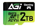 【送料無料】AGI AGI2T0G2CTF138 Supreme Pro TF138 Micro SDXC 2TB UHS-I U3 V30 A2 R/ W u...