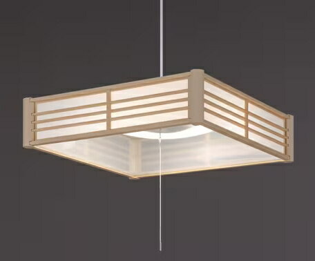 【送料無料】アイリスオーヤマ PL8D-J2 和風LEDペンダントライト 調光 8畳【在庫目安:お取り寄せ】