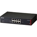 【在庫目安:あり】【送料無料】バッファロー BS-GS2008P レイヤー2 Giga PoE スマートスイッチ 8ポート| パソコン周辺機器 スイッチングハブ...