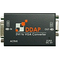 楽天PC＆家電《CaravanYU 楽天市場店》【送料無料】OPHIT CO.LTD DDAP DVI to VGAコンバーター【在庫目安:お取り寄せ】| パソコン周辺機器 変換アダプタ 変換アダプター ディスプレイ コネクタ 液晶ディスプレイ 変換 アダプタ コンバーター コンバート