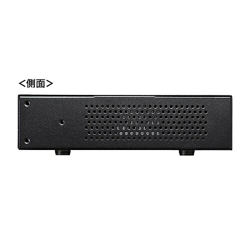 PC&家電《CaravanYU 楽天市場店》の【送料無料】サンワサプライ LAN-GIGAH24L Giga対応スイッチングハブ（24ポート・ループ検知機能付き）【在庫目安:お取り寄せ】| パソコン周辺機器｜アングル3