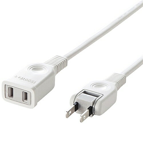 サンワサプライ TAP-EX2105 電源延長コード（2P・5m）【在庫目安:お取り寄せ】