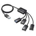 サンワサプライ USB-3H436BK USB3.2 Gen1+USB2.0 コンボハブ(4ポート)【在庫目安:お取り寄せ】(2)