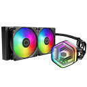 yzCoolerMaster MLX-D24M-A25PZ-R1 MasterLiquid 240 Atmos/ 240mmȈՐCPUN[[/ ubNf/ ŐV^fA`o[|v/ Intel LGA1700/ 1200/ 1151/ 1150/ 1155/ 1156/ AMD AM5/ AM4\PbgΉ