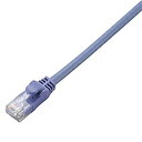 LANケーブル/Cat6準拠/40m/ブルー ■Cat6準拠LANケーブルのスタンダードタイプです。 ■周波数帯域250MHzを保証し、ギガビット・イーサネットの高速通信に最適です。 ■十字介在をなくしたヨリ線仕様なので、やわらかく取り回しが簡単で、狭い場所での敷設も容易です。 ■隣接するポートに干渉せず、出っ張りが気にならないスリムコネクターを採用しています。 ■狭い場所でも取り回しが簡単な、全長約3cmのコンパクトコネクターを採用しています。 ■カラー:ブルー ■インターフェイス:RJ-45コネクター ■環境配慮事項:EU RoHS指令準拠(10物質) ■規格:Cat6準拠(10BASE-T/100BASE-TX/1000BASE-T/1000BASE-TX対応) ■伝送速度:1Gbps ■伝送帯域:250MHz ■ケーブル長:約40m ※コネクター含まず ■ケーブル太さ:約5.5mm ■芯数:8芯 ■結線方式:ストレート結線 ■ヨリ対芯線(ツイストペアケーブル):○ ■シールド:無し(UTP仕様) ■外部シース(被膜)材質:PVC ■導体構成:ヨリ線(24AWG) ■コネクタ有無:両端コネクター付 ■モールド加工コネクタ:○ ■スリムコネクタ:○ ■爪折れ防止カバー付コネクタ:○ ■パッケージ形態:アルミ箔袋+ステッカー 詳細スペック 長さ40m 結線ストレート結線 色ブルー 端子RJ-45コネクター 規格Cat6準拠(10BASE-T/100BASE-TX/1000BASE-T/1000BASE-TX対応)