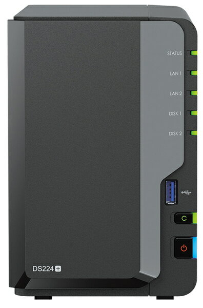 【在庫目安:あり】【送料無料】Synology DiskStation DS224+| NAS RAID レイド