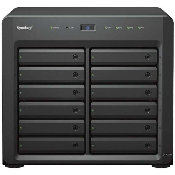 【送料無料】Synology Intel Xeon D-1531 6コア搭載ハイエンド12ベイNAS DiskStation DS3622xs+ HDD非搭載モデル【在庫目安:お取り寄せ】| NAS RAID レイド