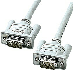 サンワサプライ KB-HD154K アナログRGBケーブル（4m）【在庫目安:お取り寄せ】| パソコン周辺機器 VGAケーブル アナログRGBケーブル RGBケーブル VGA RGB D-sub15pin D-sub 15pin モニタ ディスプレイ 液晶ディスプレイ