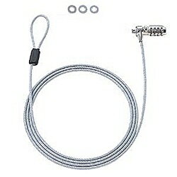 サンワサプライ SL-38 ノートパソコンセキュリティキット【在庫目安:お取り寄せ】| サプライ 盗難防止ワイヤー 盗難防止 盗難 防止 ワイヤー ワイヤ ロック セキュリティ 錠 鍵