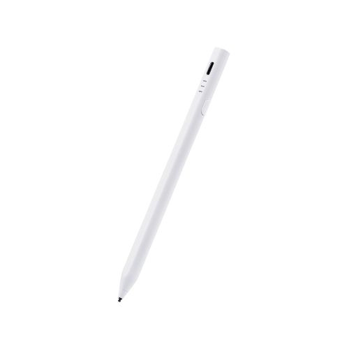【送料無料】ELECOM P-TPACSTHY01WH タッチペン/ スタイラス/ 充電式/ iPadモード・汎用モード切替/ パームリジェクション対応/ 磁気吸着/ USB-C充電/ ペン先交換可能/ ホワイト【在庫目安:お取り寄せ】 【送料無料】ELECOM P-TPACSTHY01WH タッチペン/ スタイラス/ 充電式/ iPadモード・汎用モード切替/ パームリジェクション対応/ 磁気吸着/ USB-C充電/ ペン先交換可能/ ホワイト【在庫目安:お取り寄せ】