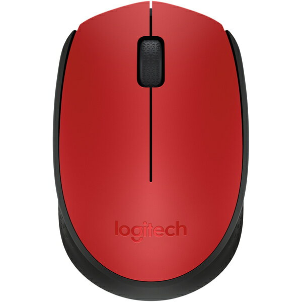 Logicool M171rRD ワイヤレスマウス レッド/ ブラック【在庫目安:僅少】