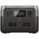 【送料無料】EcoFlow ZMR610-B-JP RIVER 2 Max (ポータブル電源 512Wh)【在庫目安:お取り寄せ】