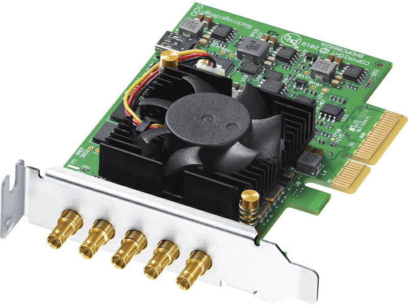 Blackmagic Design 9338716-006193 DeckLink Duo 2 Mini BDLKDUO2LP| パソコン周辺機器 グラフィック ビデオ オプション ビデオ パソコン PC