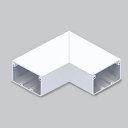 【送料無料】サンテレホン MDM8152 平面マガリ 8号150型 ホワイト【在庫目安:お取り寄せ】| サプライ 配線保護 配線 保護 ケーブル オプション カバー モジュール モール 収納(2)