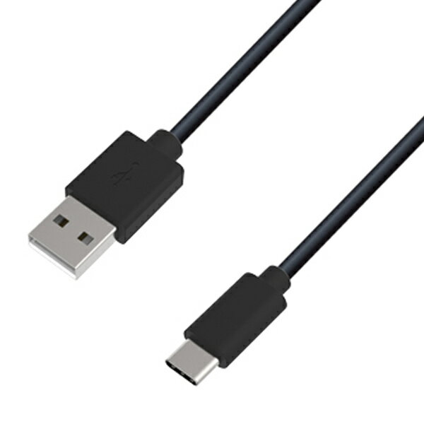 カシムラ AJ-574 USB充電＆同期ケーブル 2m A-C BK【在庫目安:お取り寄せ】| パソコン周辺機器 USBケーブル USB-Cケーブル USB A-C USB(A-C) 1