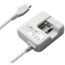 カシムラ AJ-443 AC充電器 ストレート1m 1A micro WH【在庫目安:お取り寄せ】| 電源 ACアダプタ AC電源 アダプタ USB用電源アダプタ USBアダプタ(2)
