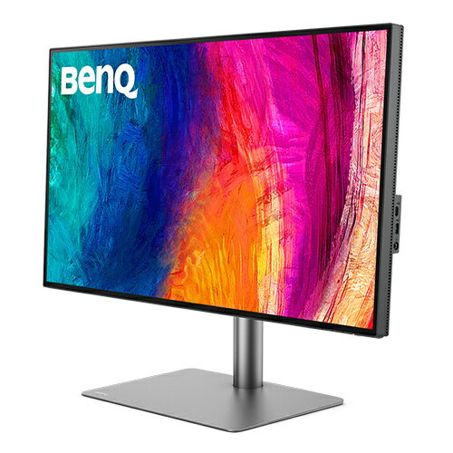 【送料無料】BenQ PD3225U CAD・Mac・デザイナー向け 液晶ディスプレイ 31.5型/ 3840×2160/ HDMI x1、DisplayPort x1、Thunderbolt 3 x2（85W/ 15W給電）/ シルバー/ スピーカー：あり、USBハブ機能【在庫目安:僅少】