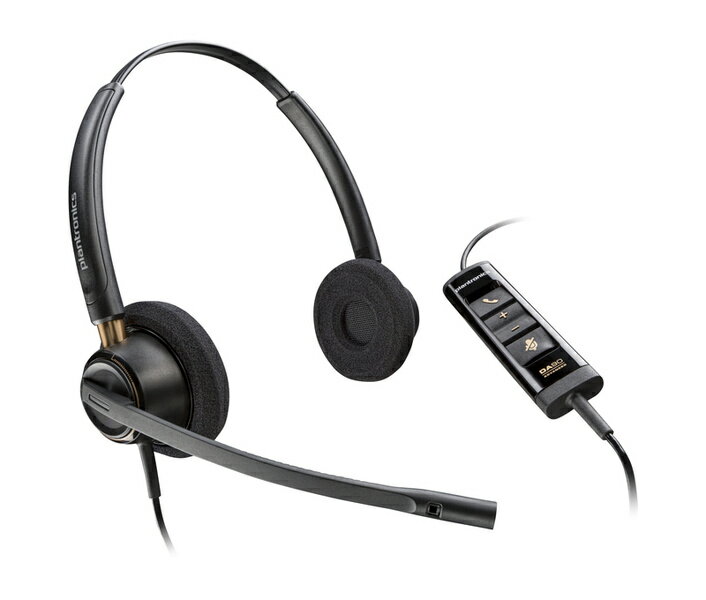 【送料無料】HP 783R2AA Poly EncorePro 525 Microsoft Teams Certified Stereo with USB-A Headset【在庫目安:お取り寄せ】