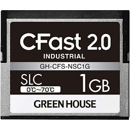 【送料無料】GREEN HOUSE GH-CFS-NSC1G CFast2.0 SLC 0度〜70度 1GB 3年保証【在庫目安:お取り寄せ】