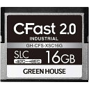yzGREEN HOUSE GH-CFS-XSC16G CFast2.0 SLC -40x`85x 16GB 3Nۏ؁y݌ɖڈ:񂹁z