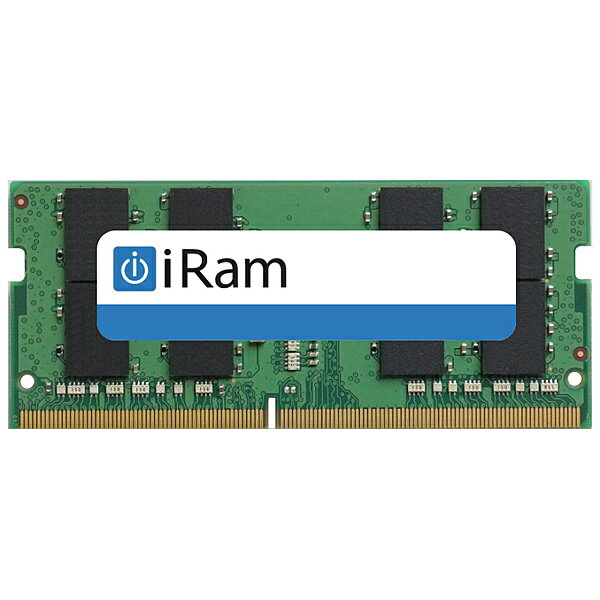 【送料無料】iRam Technology IR8GSO2400D4 iMac(2017 27インチ) 増設メモリ 8GB DDR4/ 2400 260pin SO-DIMM【在庫目安:お取り寄せ】