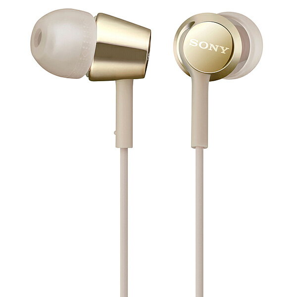 SONY(VAIO) MDR-EX155AP/N 密閉型インナーイヤーレシーバー ゴールド【在庫目安:お取り寄せ】| AV機器
