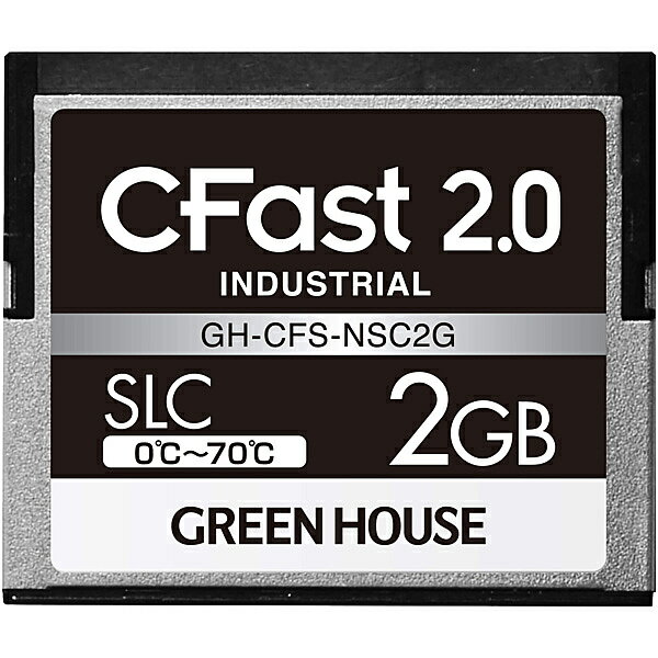 ̵GREEN HOUSE GH-CFS-NSC2G CFast2.0 SLC 070 2GB 3ǯݾڡں߸ܰ:󤻡