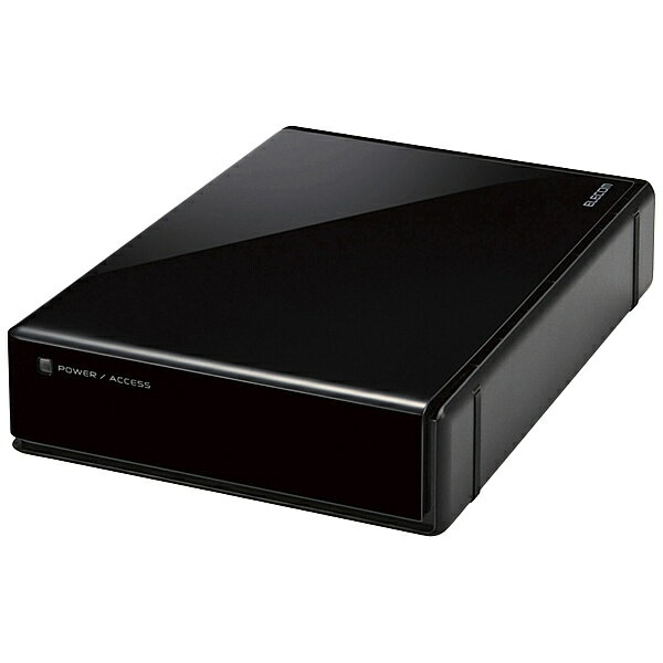 【送料無料】ELECOM ELD-REN080UBK 3.5インチ外付けHDD/ WD Red搭載/ USB3.0/ 8.0TB/ 法人専用【在庫目安:お取り寄せ】| パソコン周辺機器