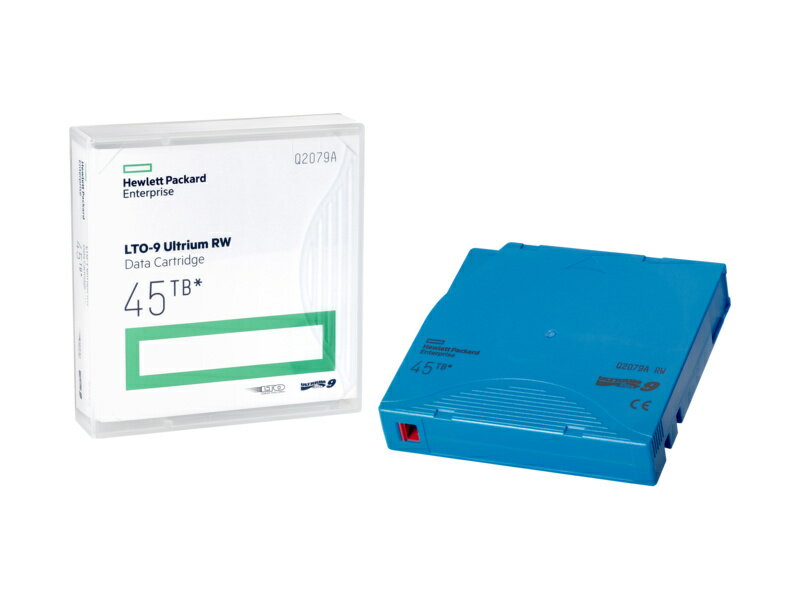 【送料無料】HP Q2079A LTO9 Ultrium 45TB RW データカートリッジ【在庫目安:お取り寄せ】