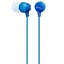 SONY(VAIO) MDR-EX15LP/LI 密閉型インナーイヤーレシーバー ブルー【在庫目安:お取り寄せ】| AV機器