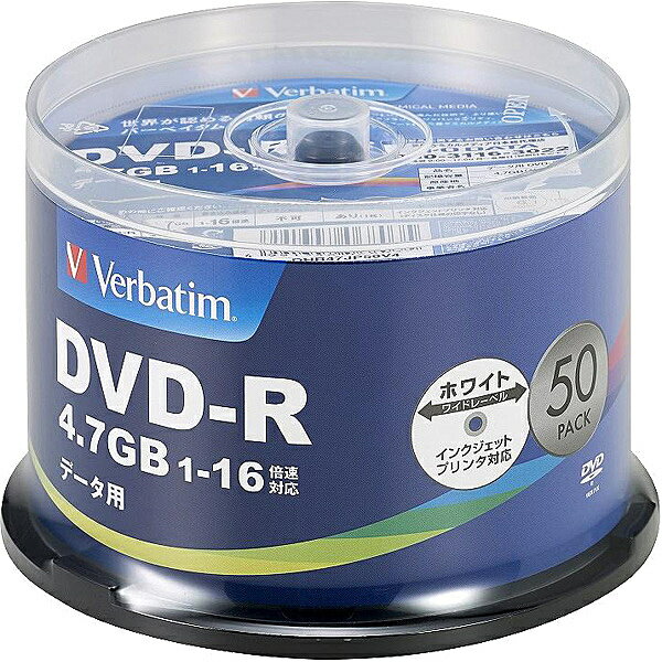 ں߸ܰ:Verbatim DHR47JP50V4 DVD-R(Data) 1Ͽ 4.7GB 1-16® 50祹ԥɥ륱50P IJPб