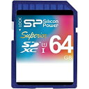 【送料無料】シリコンパワー SP064GBSDXCU1V10 【UHS-1対応】SDXCカード 64GB Class10 プロモデル 読込85MB/ s 書込4...