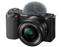 【送料無料】SONY(VAIO) ZV-E10L/B デジタル一眼カメラ α VLOGCAM ZV-E10 パワーズームレンズキット ブラック【在庫目安:お取り寄せ】| カメラ ミラーレスデジタル一眼レフカメラ 一眼レフ カメラ デジタル一眼カメラ