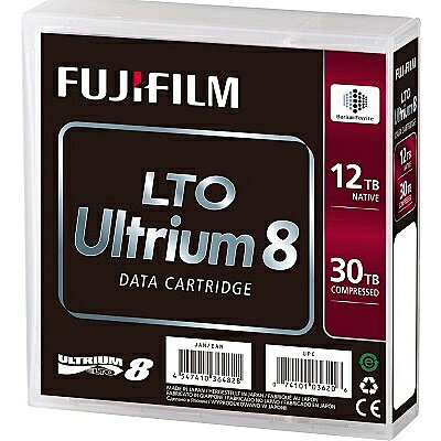 【送料無料】富士フイルム LTO FB UL-8 12.0T J LTO Ultrium8 データカートリッジ 12.0/ 30.0TB【在庫目安:お取り寄せ】