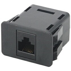 【送料無料】摂津金属工業 NPLCD-T9023 LAN用中継コネクタ CAT6【在庫目安:お取り寄せ】| パソコン周辺機器 コネクタ コネクター プラグ モジュール