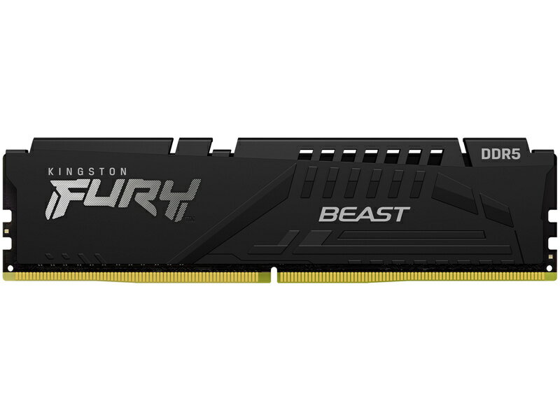 【送料無料】キングストン KF560C40BB-32 32GB DDR5 6000MHz CL40 DIMM FURY Beast Black【在庫目安:お取り寄せ】