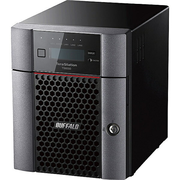 【送料無料】バッファロー TS6400DN0404 TeraStation TS6400DNシリーズ 4ベイ デスクトップNAS 4TB【在庫目安:僅少】| NAS RAID レイド