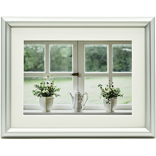 浅沼商会 506611 FUJICOLOR アルミ額縁 YA-5 キャビネ(2L) シルバー【在庫目安:お取り寄せ】