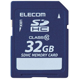 ELECOM MF-FSD032GC10R SDHCカード/ データ復旧サービス付/ Class10/ 32GB【在庫目安:お取り寄せ】